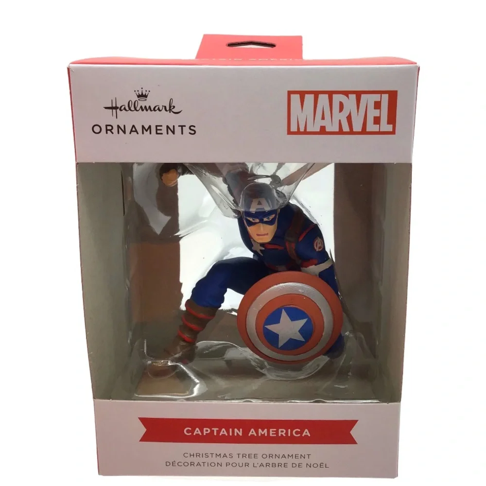 Hallmark Marvel Avengers “Captain America” Christmas Ornament (NWT)
